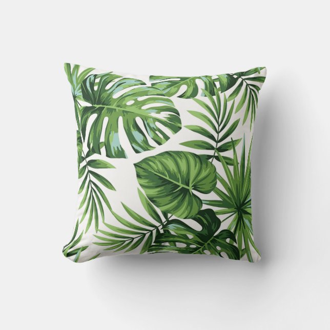 Coussin Feuilles de palme (Recto)