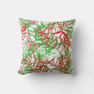 Coussin Feuilles de saule vertes