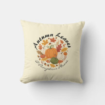 Feuilles et Citrouilles d'automne - Chute de lumiè