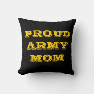 Coussin Fier Armée Maman