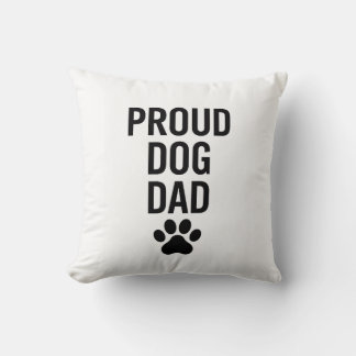 Coussin Fier chien papa - Drôle animal de compagnie Lover