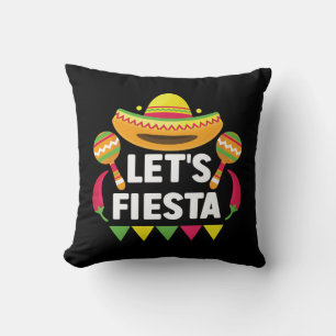 Coussin Fiesta Cinco De Mayo, d'inspiration mexicaine