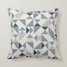 coussin figures géométriques