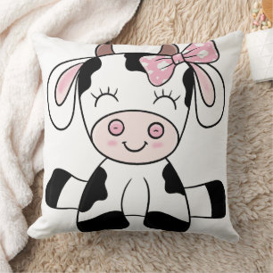 Coussin Fille de vache 20x20