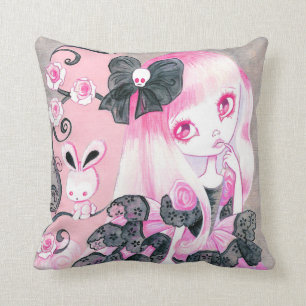 Coussin Fille d'Emo : Jennifer