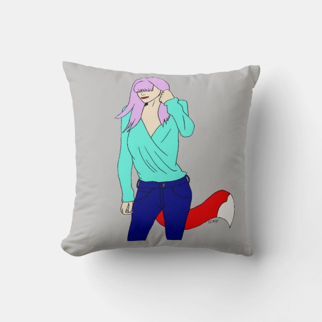 Coussin fille foy (Recto)