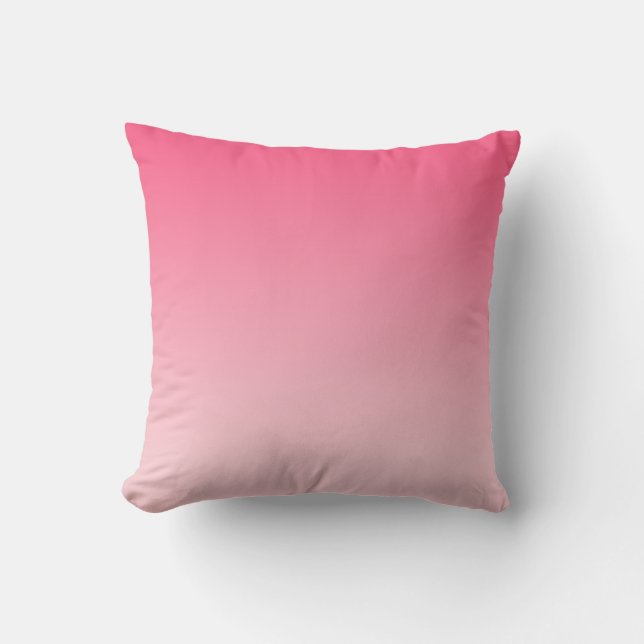 Coussin Fille moderne rose Ombre (Recto)