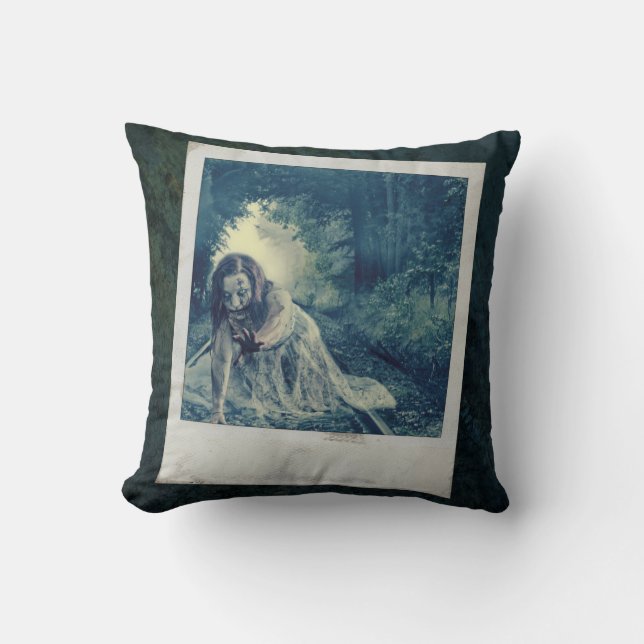 Coussin Fille Zombie Cool (Recto)