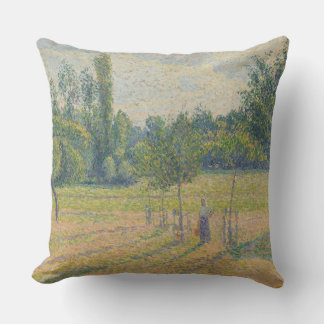 Coussin "Fin d'après-midi dans notre prairie" - Camille Pi