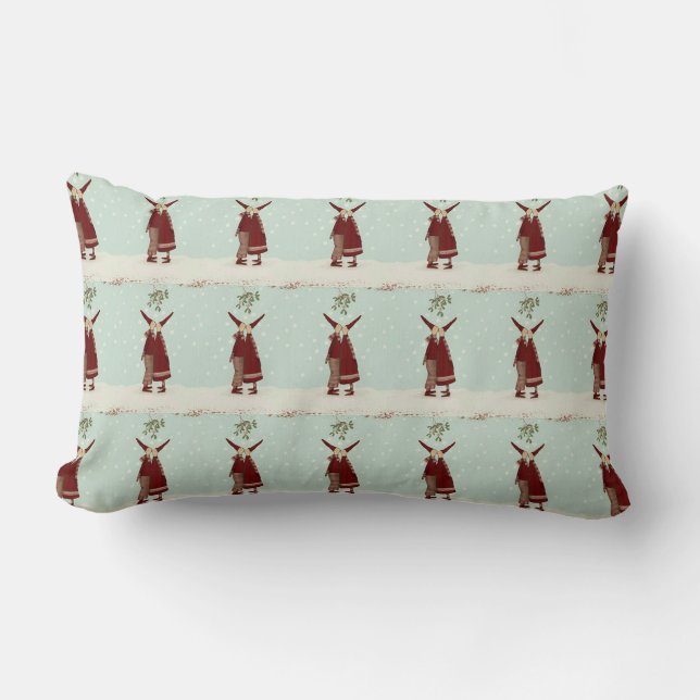 COUSSIN FINLANDAIS DES ELVES DU GNOME DE NOËL (Recto)