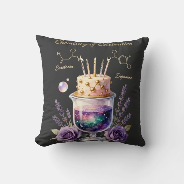 Coussin Flacon et composition florale pour célébration d'a (Recto)