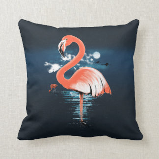 Coussin Flamant rose