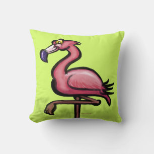 Coussin Flamant rose