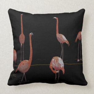 Coussin Flamant rose