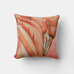 Coussin Flamant rose