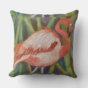 COUSSIN FLAMANT ROSE ROSE