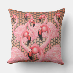 Coussin Flamants roses de la Parade