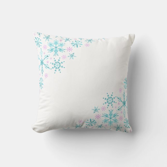 Coussin Flambeaux d'hiver (Recto)