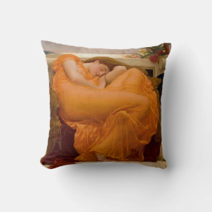 Coussin Flaming June (par Frederic Leighton)