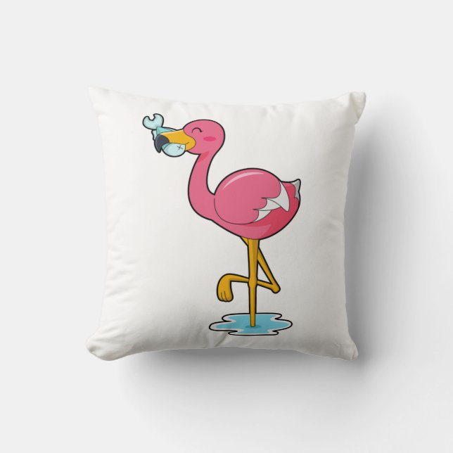 Coussin Flamingo (Recto)