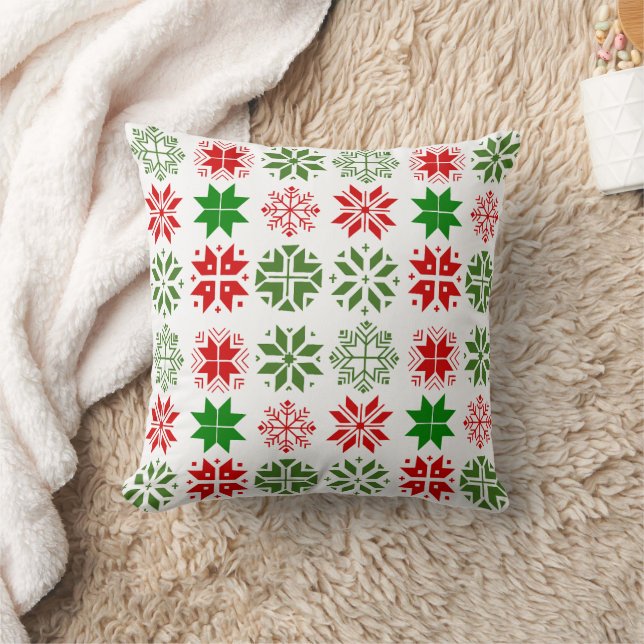 Coussin Flèche de neige scandinave (Couverture)