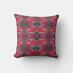 Coussin Flèche Lumineuse Ardoise Rouge Marche Mosaïque