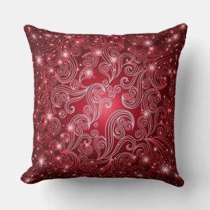 Coussin Flèches et étoiles rouges célestes Lancer l'oreill