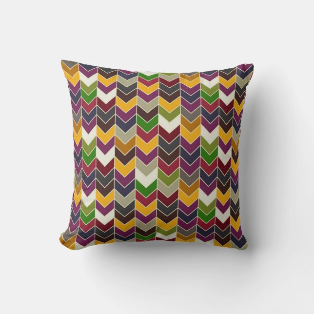 Coussin flèches forestières (Recto)