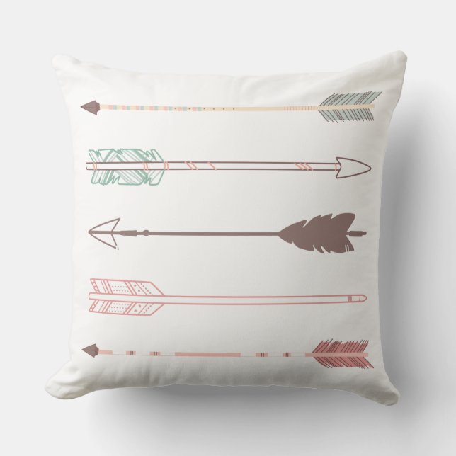 Coussin Flèches tribales (Recto)