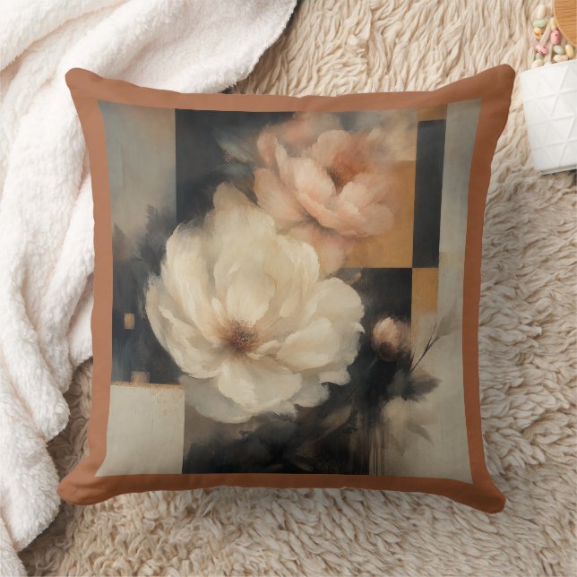 Coussin "Fleur abstraite" (Couverture)