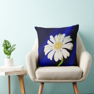 Coussin Fleur blanche