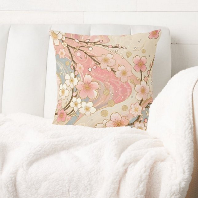 Coussin Fleur de cerises (Créateur téléchargé)