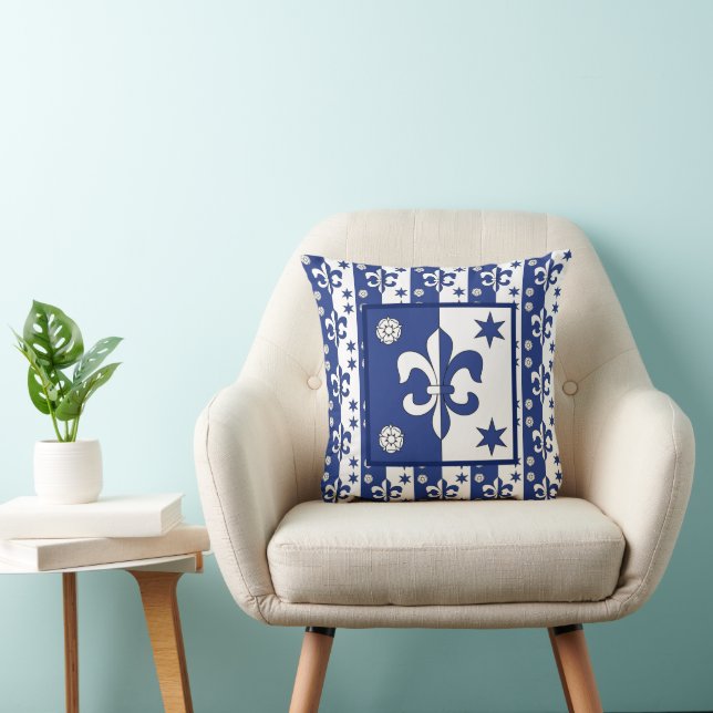 Coussin Fleur de Lis (Chaise)