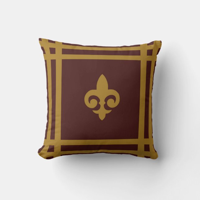 Coussin Fleur de lis (Recto)