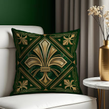 Fleur de lis Art déco