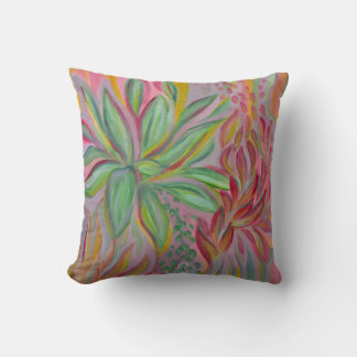 Coussin Fleur Électrique