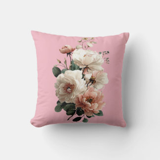 Coussin Fleur Élégante de Fleur Sauvage