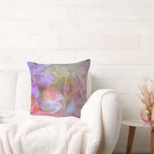 Coussin Fleur Fée Double exposition Imaginaire Art