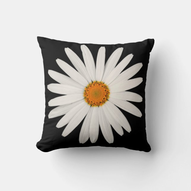 Coussin Fleur marguerite (Recto)