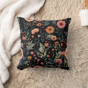 Coussin Fleur où vous êtes planté - Inspirationnel Floral