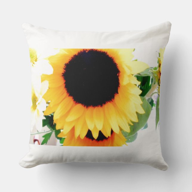 Coussin Fleur Sun (Recto)