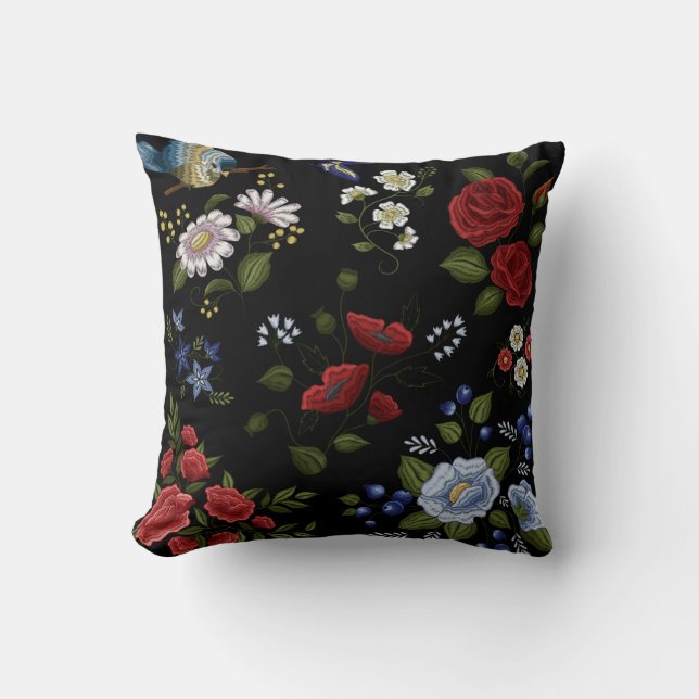Coussin Fleurs (Recto)