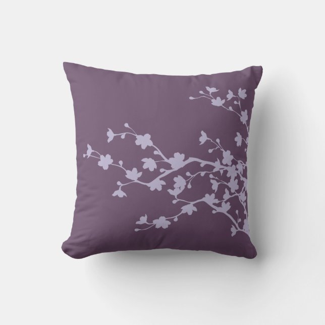 Coussin Fleurs 2 de mauve (Recto)