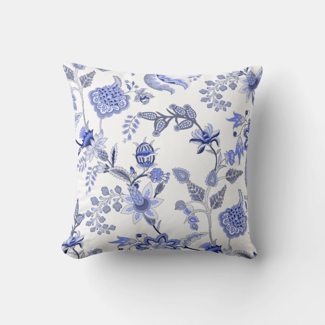Coussin Fleurs Abstraites (Recto)