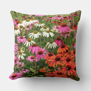 Coussin Fleurs colorées