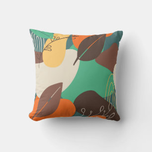 Coussin Fleurs colorées