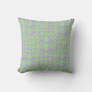 Coussin Fleurs De Bulbe Et Cupflowers Aux Branches