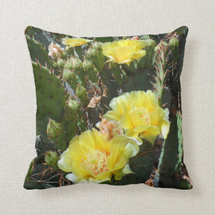 Coussin Fleurs de cactus