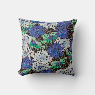 Coussin Fleurs de cristal en fleurs