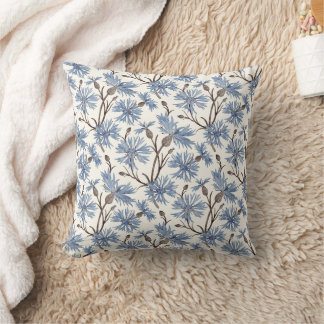 Coussin Fleurs de maïs (blanc d'eau et de fleurs) - Oreill
